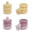 2pcs/set Small Pot Jars Silicone Molds with Lid for Concrete Plaster Resin Epoxy Craft DIY