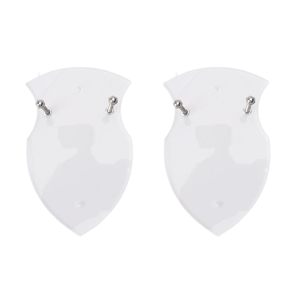 2PCS Sword Holder Rack Hangers Wall Mounted Axe Holder Stand Acrylic Wall Mount for Sword Axe