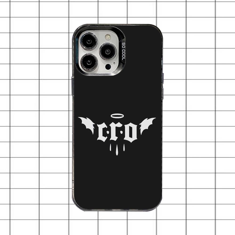 C.R.O Muriendo Lento Phone Case For iPhone 16,15,14,13,12,11,8,7,Pro,Max,Plus,Mini,XS,SE Anti Fall Black Matte Hard