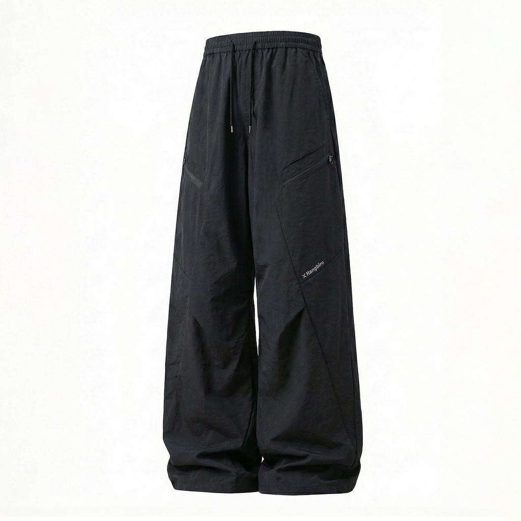 Outdoor Waterproof Cargo Pants For Men With Stretch Fabric And Split Pockets For Hiking And Travel