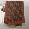 Luxury Women Scarf Bohemian Style Winter Shawl Jacquard Paisley Pattern Designer Lady Muslim Hijab Pashmina