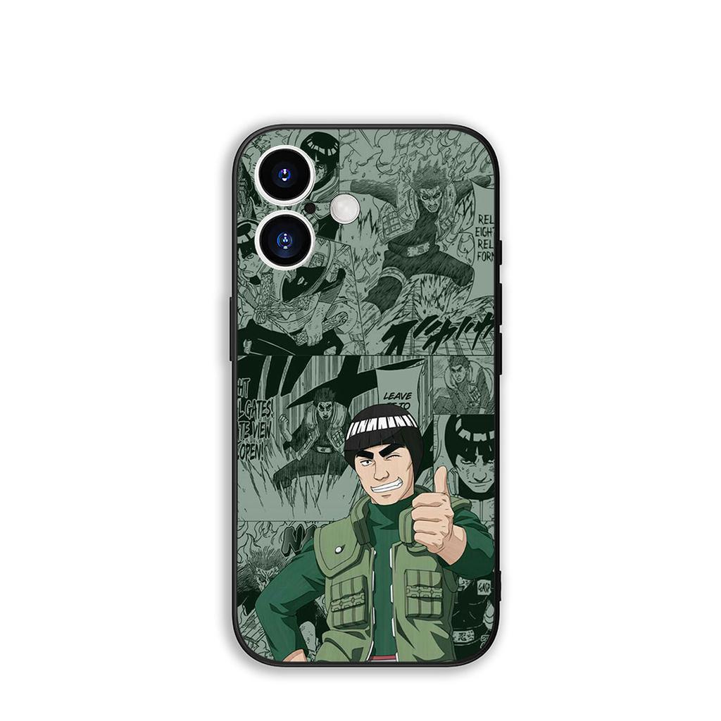 Phone Cover Rock Lee Sasuke Uchiha Narutos Casing for Apple iPhone 16 15 14 Plus 13 12 Mini 17 Pro Max + ProMax 16E Air 15+ Case