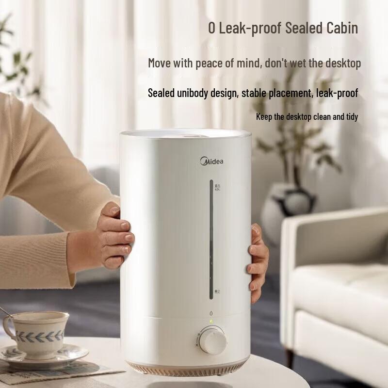 Умный увлажнитель и очиститель воздуха Midea PD-40V, штекер CN (адаптер в комплекте)