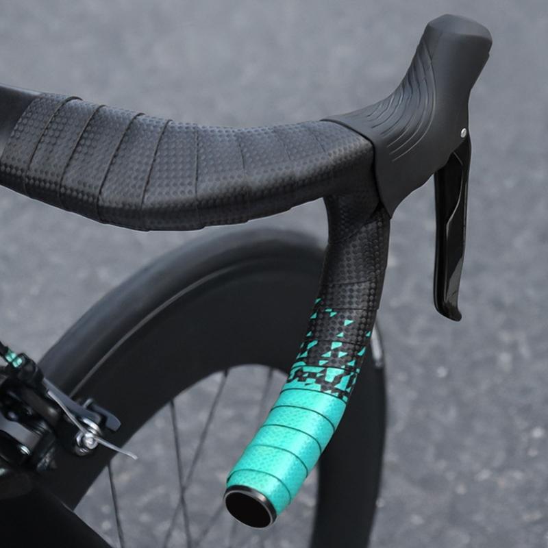 Durability Cycling Handlebars Tape Fashionable Gradients Color Handlebars Tape for Cycling Enthusiasts