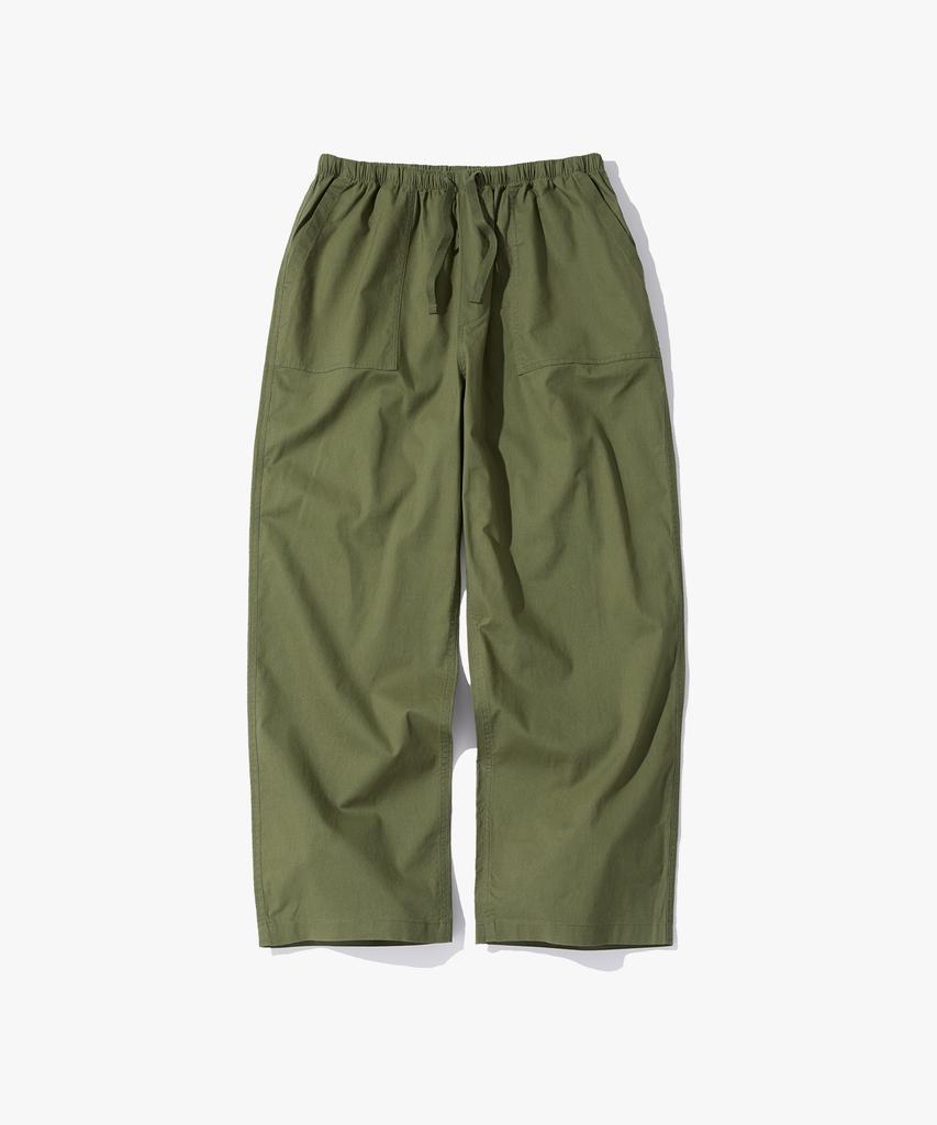 SUARE Linen-Like Fatigue Elastic Waist Pants (Type B)