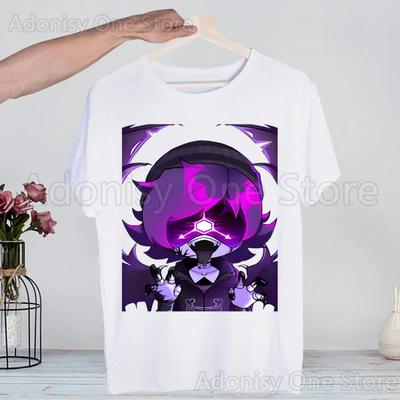 Murder Drones Fashion Man Tshirt Summer Fashion T-shirt Casual White Funny Cartoon Print T-shirt Hip Pop Tops Tee