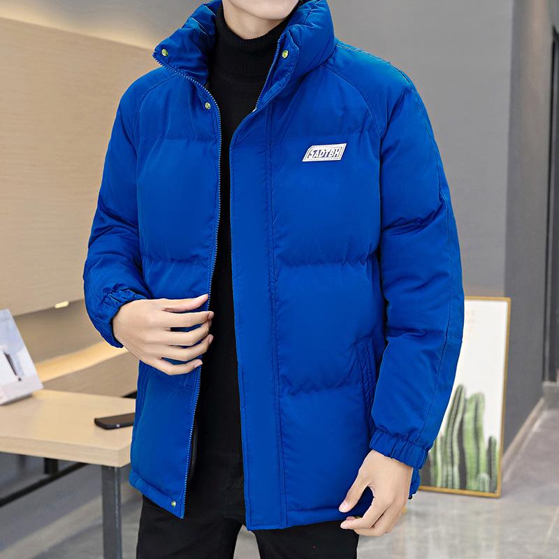 

Shop Owner Wind New Large Size Business Japanese Hong Kong Wind Loose Down Jacket Men s Cotton-padded Jacket Men s Bread Suit L