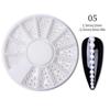 Mixed Color Nail Art Glitter Rhinestone Crystal Gems Jewelry Bead Manicure Decoration Accessories Nail Supplies For Professional