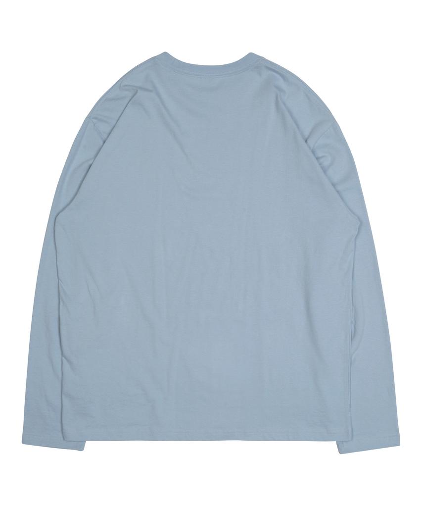THE COLDEST MOMENT Tcm Starfish Mini Logo Long Sleeve (Sky Blue)