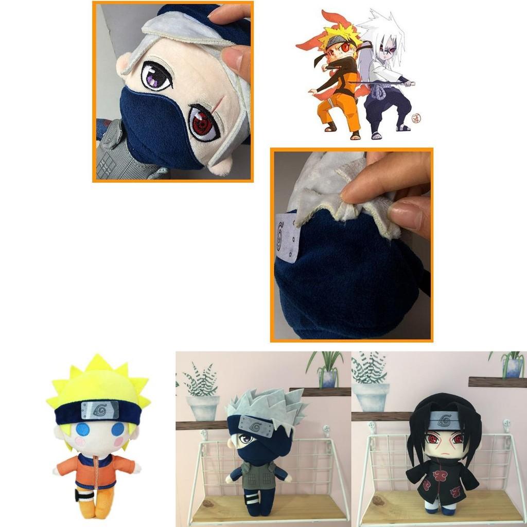 Adorable Naruto Plush Toys Featuring Uzumaki Hatake Kakashi And Uchiha Itachi For Kids