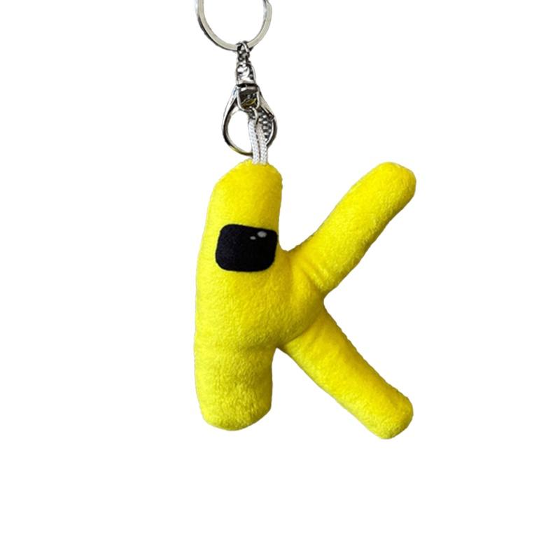 

Cuddly 3.9in Alphabet Lore Plush Pendant Doll Baby Educational Toy K