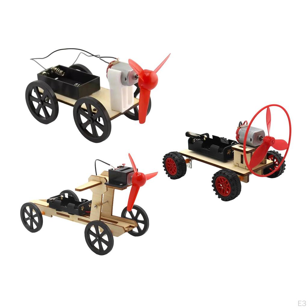 Car Building for Kids Interactive Physics Science Teaching Experiment Beginners