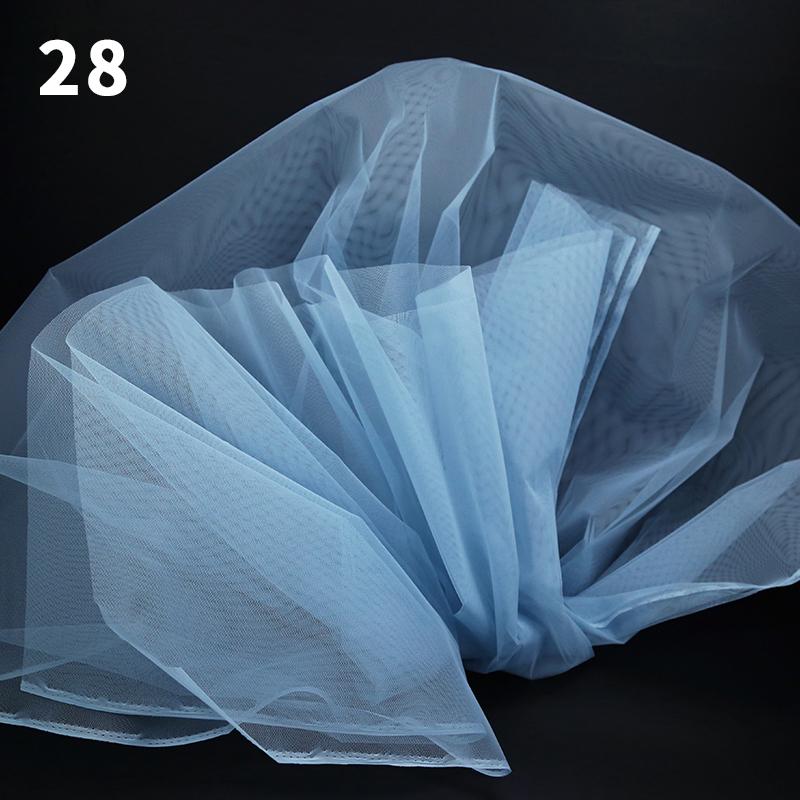 100x160cm Hard Tulle Mesh Fabric for DIY Wedding Dress Skirt Yarn Cloth Decoration Fabric by Per Meter Polyester Stiff Mesh New