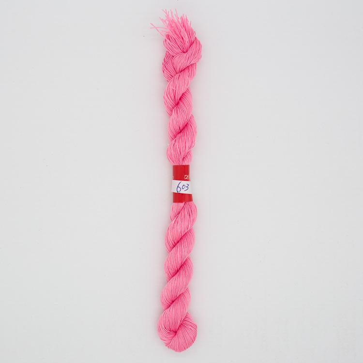 Handmade Cross Stitch Cotton Embroidery Insole Thread - Thick, Single Strand for Mending & Sewing