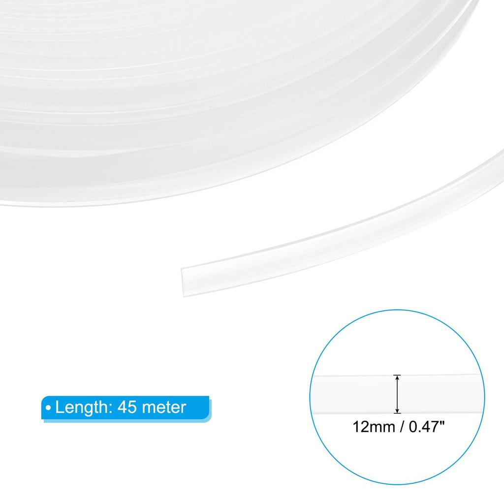 PATIKIL Sewing 12mm X 49 2mm High Density Polyester Bones for Handmade and Wedding Transparent Bones, Yards, Thick, Dolls, Hats, Handbags, Dresses,