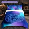 Millwall Football 3 Piece Bedding Set Soft Duvet Cover Set with Pillowcases Printed Bedroom Decor Set for Home