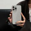 Bling Glitter Leather Case For iPhone 16 15 14 13 12 11 Pro Max Sparkling Soft Silicone Shockproof Plating Bumper Cover