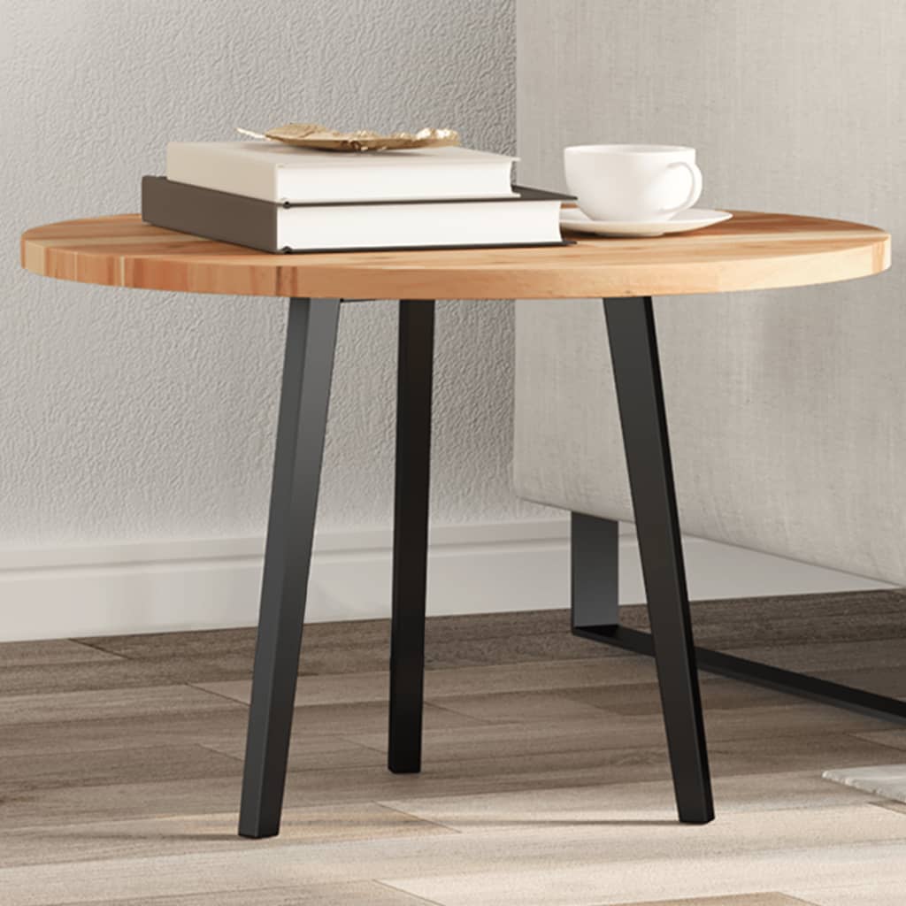 Round Table Top Ø60x2 cm Solid Acacia Wood