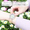 J-AXIS Kids' Dusty Pastel Rubber Watch, Colorful Arabic Numeral Series, Lightweight Silicone Strap, Blue, Easy-to-Read