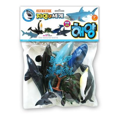 Weltvertrieb World of Nature Marine E Tierfigur 7p, 1 Set, beliebtes Spielzeug in Korea