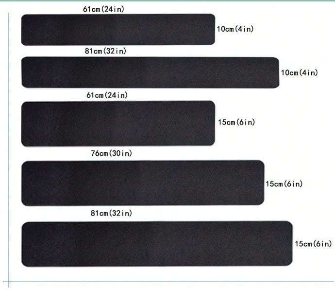 1pcs Non Slip Outdoor Stair Treads,Non Skid Heavy Duty Traction Adhesive Step Stripes for Staircase,Skateborad and Deck