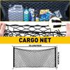 90x40cm Elastic Nylon Net Rear Trunk Luggage Storage For Car SUV Cargo Holder Organizer Parts Accessories