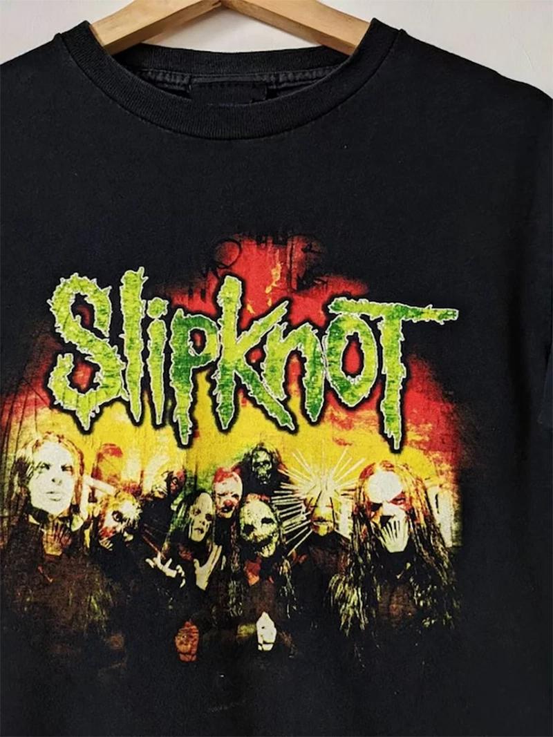 Slipknot Band Gift For Fans Black T-Shirt Cotton All Size XL