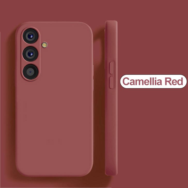 Custodia in Silicone Liquido per Telefono per Samsung A57 A37 A17 A55 A35 A25 A15 A56 A36 A26 A54 A34 A14 A53 A16 Anti-caduta Morbida Copertura Protettiva