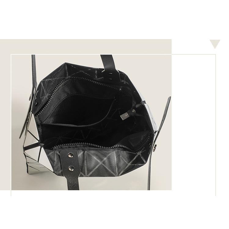 IELGY Spring Summer Fashion One-Shoulder Diamond Portable Tote Bag
