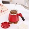 Office Tea Cup Tea Cup Ceramic Cup With Lid Filter Personal Cup Office Cup Engraving