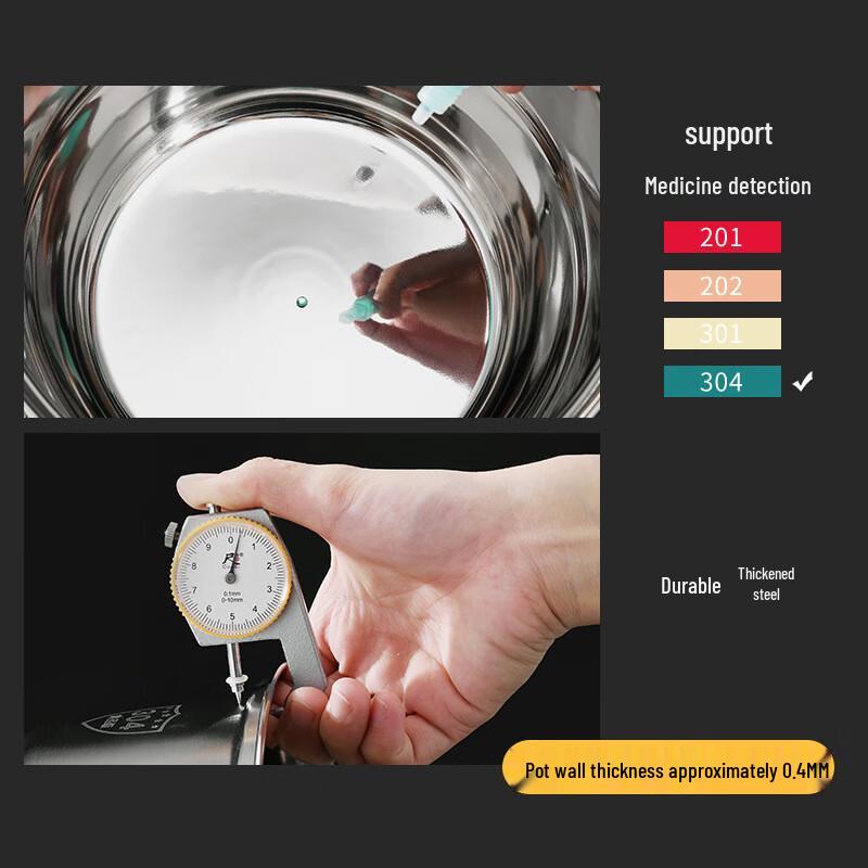 

Jingqingfu 304 Stainless Steel 3-Layer Steamer Pot