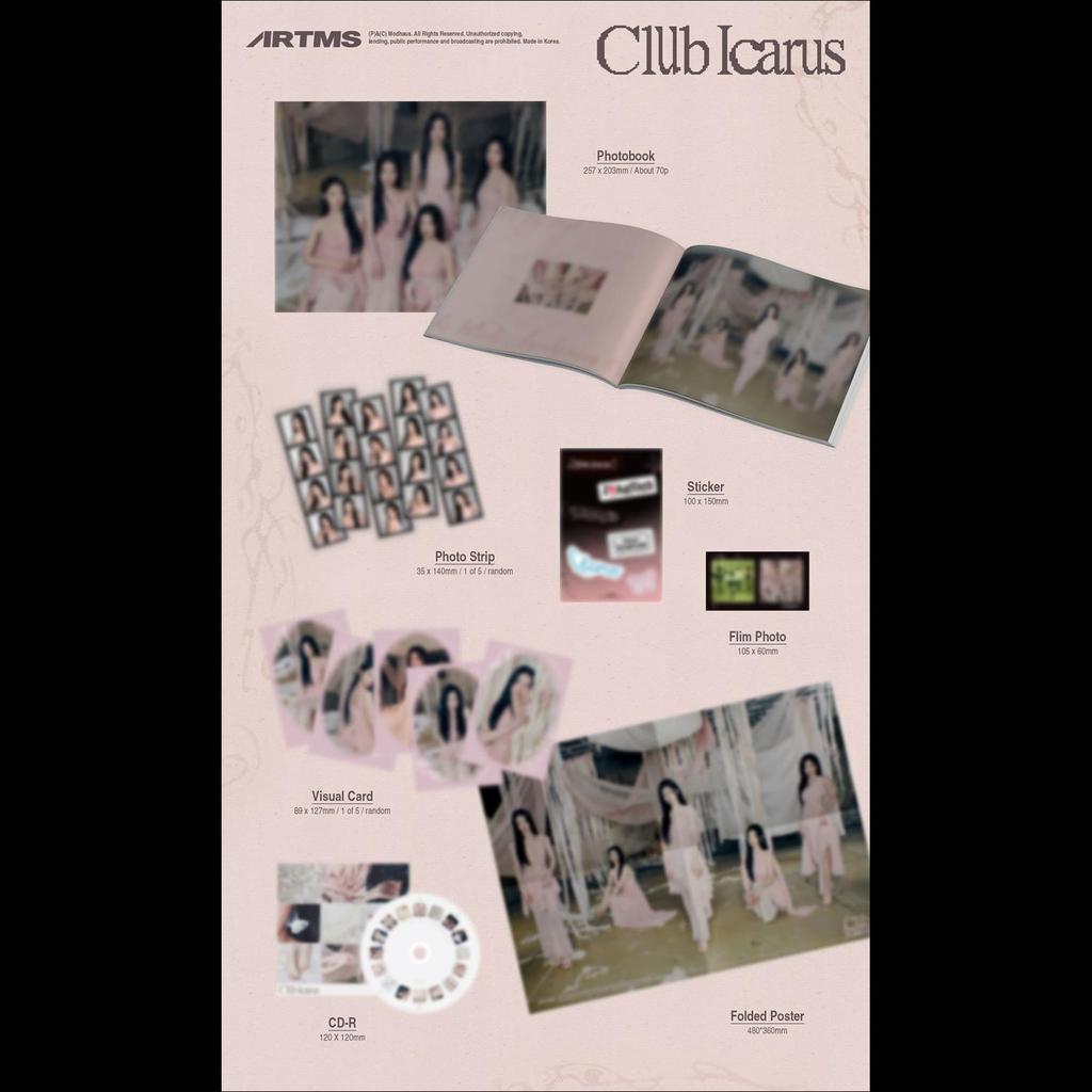 ARTMS [Club Icarus] 1. Mini Albüm (bir sürüm. / B ver.)