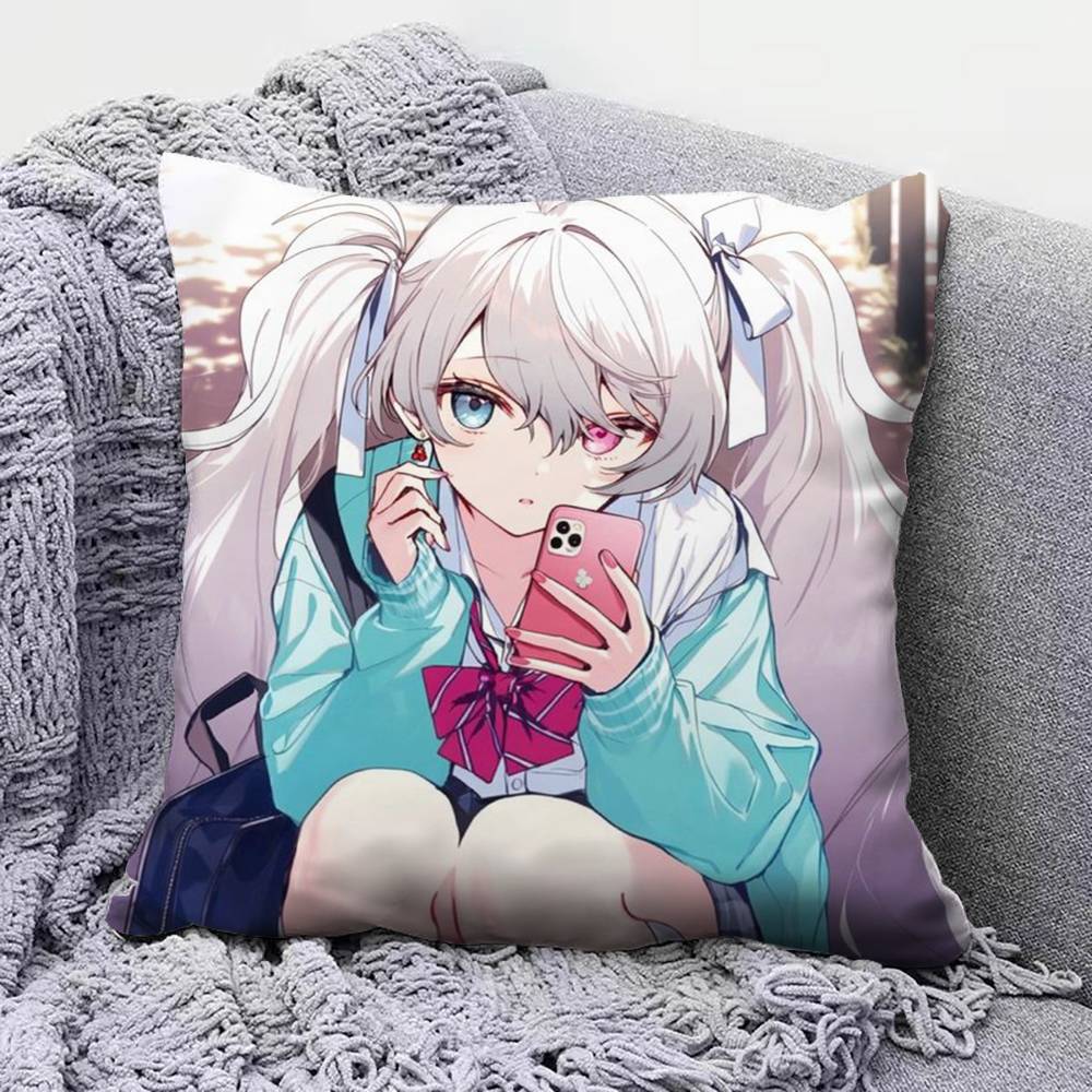 Miku N Cute Pillow Covers Home Sofa Cushion Covers and Aecorative Custom
