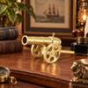 1pcs Hand Polished Desktop artillery figurine Decoration  Tabletop Decor