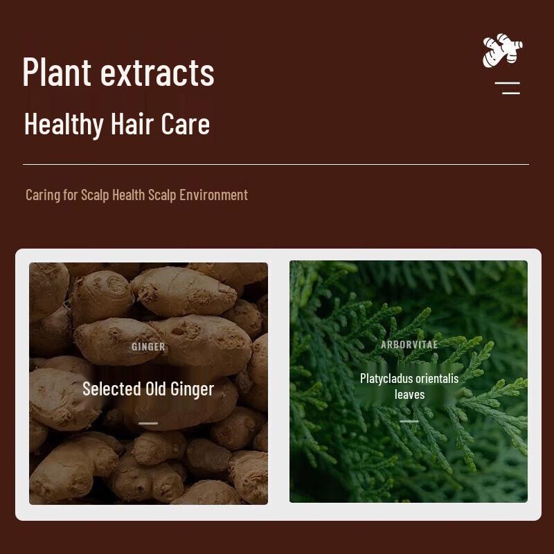 QINYE GH101 Ginger Strong Root Nourishing Shampoo