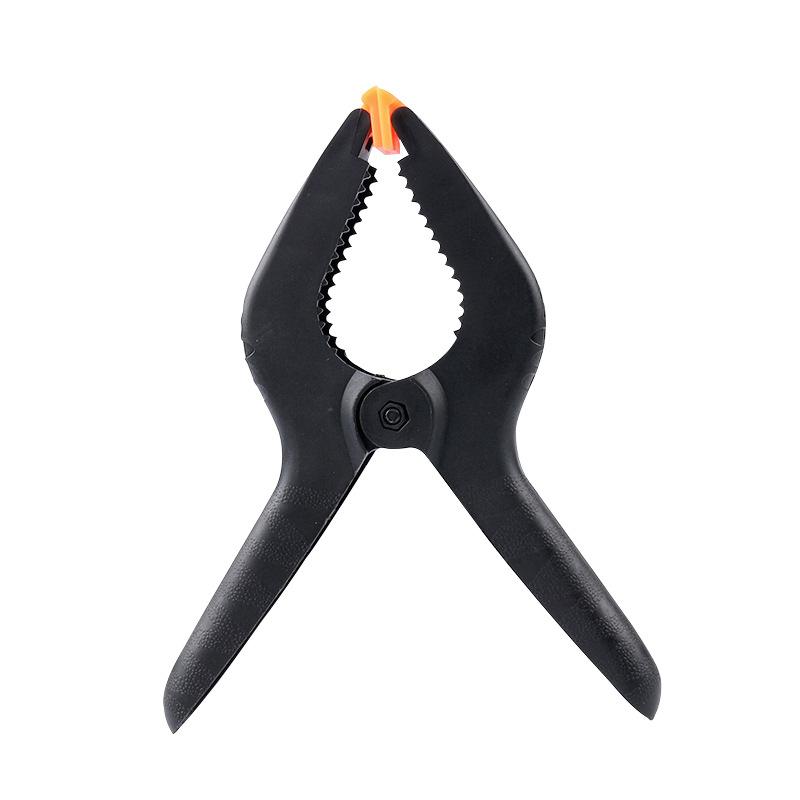 Spring Clamps DIY Woodworking Tools Plastic Nylon Clamps For Woodworking Spring Clip Photo Studio Background