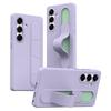 Case for Galaxy S26+ - PC+Silicone, Purple, With Stand