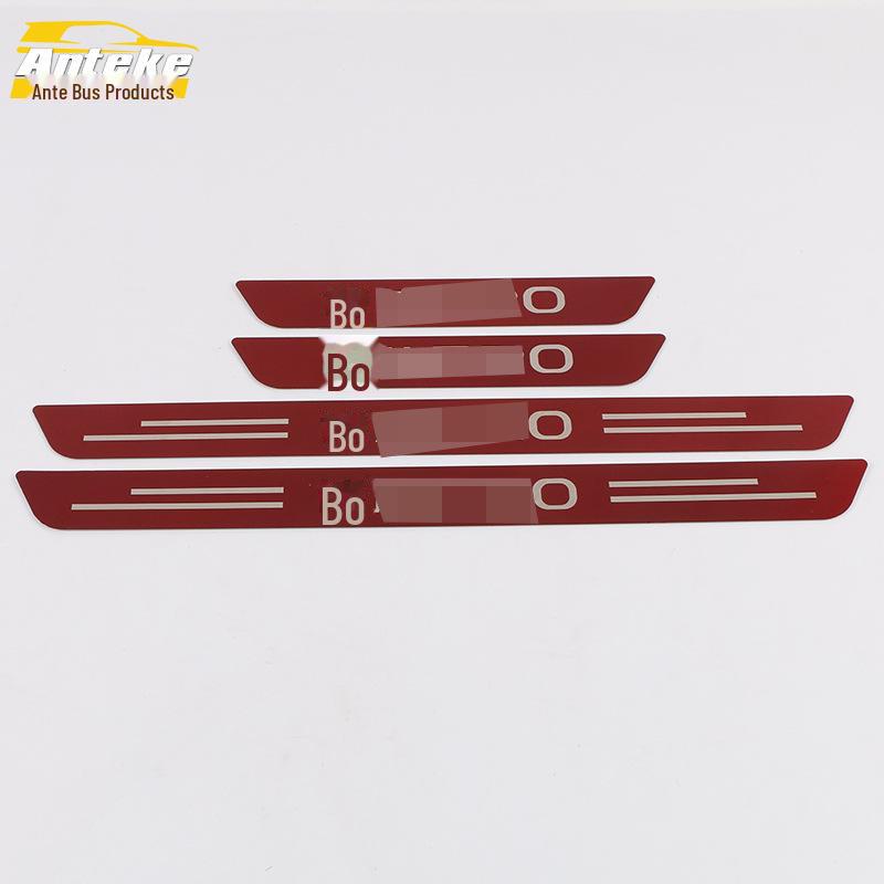 

Наклейка на порог двери и багажник Boyue PRO 2020 года выпуска с приветственными наклейками на педаль