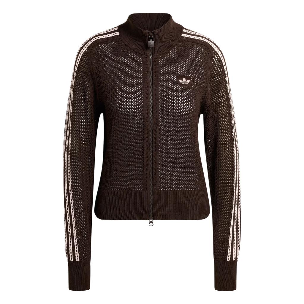 Adidas Originals Firebird CROCHET TRACK TOP Knitwear Women's KE0202