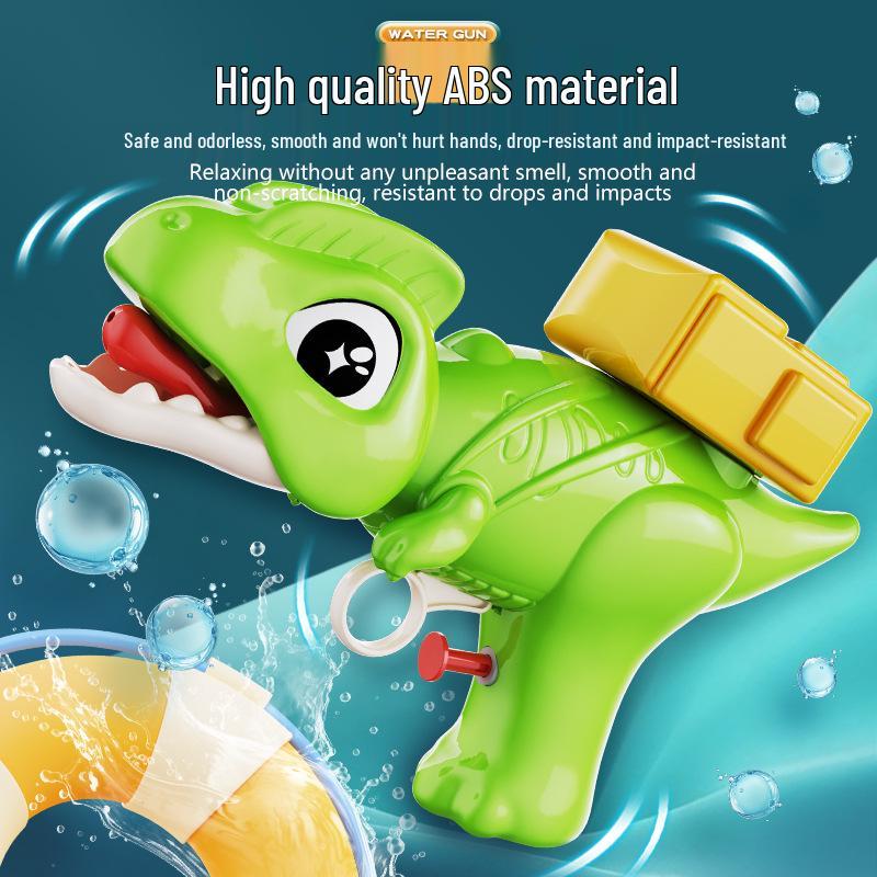 Dinosaur-Shaped Leak-Proof Water Gun for Kids - Summer Outdoor Splash Toy