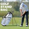 Findway 14 Way Golf Stand Bag, Lightweight Golf Bag with Stand for Men Women, Golf Club Carry Bag with Dual Strap, Rain Cover, Multiple Pockets, Golf