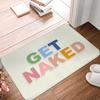 Get Naked Doormat Non-Slip Kitchen Bath Mat Bedroom Balcony Floor Door Entrance Carpet Rug