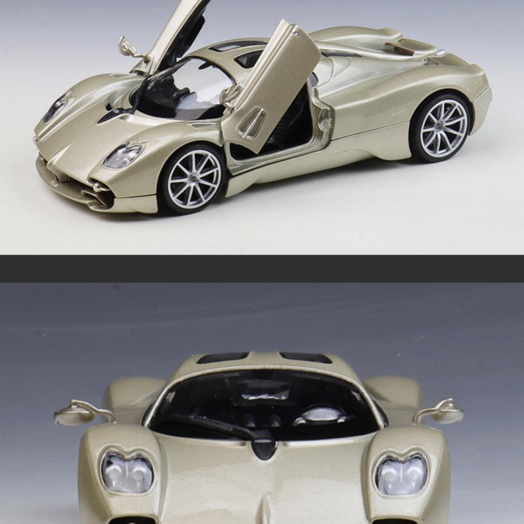 WELLY 1/24 Pagani Utopia Alloy Diecast Metal Scale Model Car Miniature Car Model Static Children Toy Car Vehicle Gifts