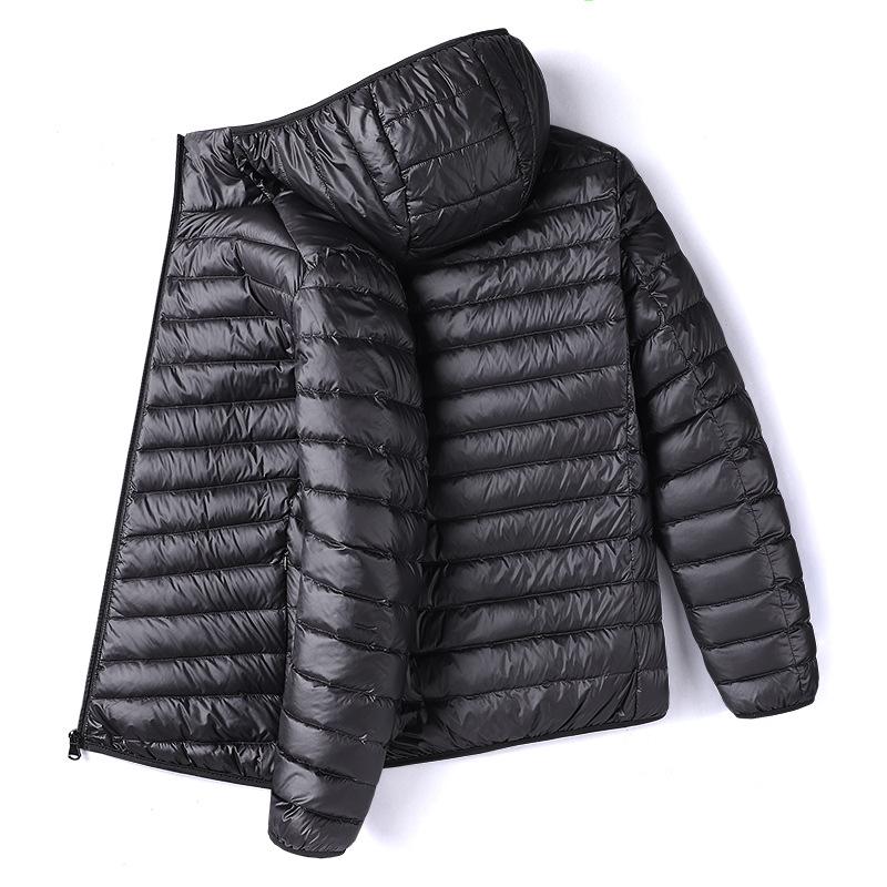 Men's Plus-Size Velvet-Lined Cotton Jacket: Warm, Hooded, Stand-Up Collar, Casual & Versatile for Young and Middle-Aged.
