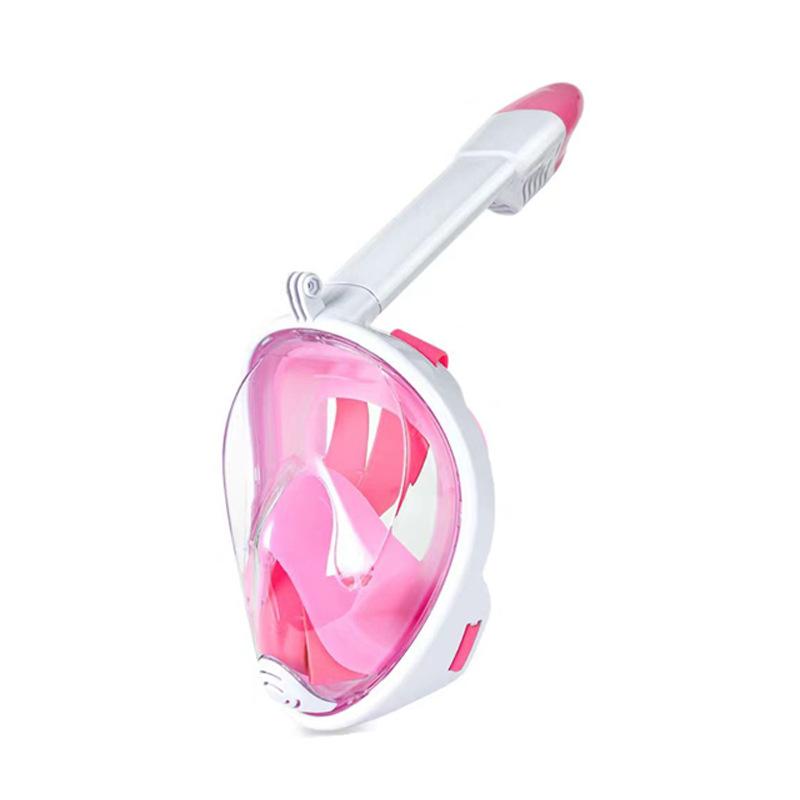 

Полнолицевая маска для снорклинга с панорамным обзором, защитой от запотевания, для взрослых и подростков--- XS