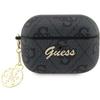 Etui Do AirPods Pro 2 Guess 4G Charm Collection Czarne