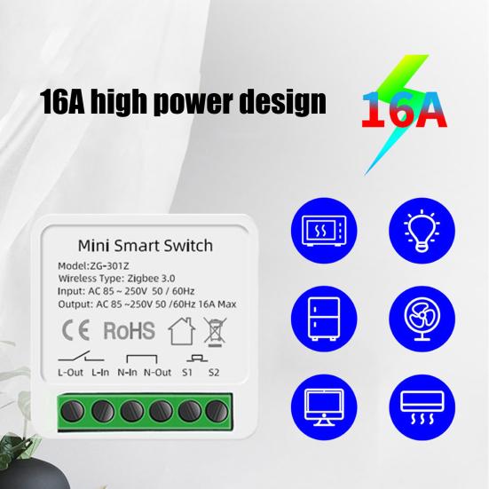 

Модуль выключателя света беспроводной с функцией командного компактного таймера, голосовое управление, дизайн, умный пульт дистанционного управления