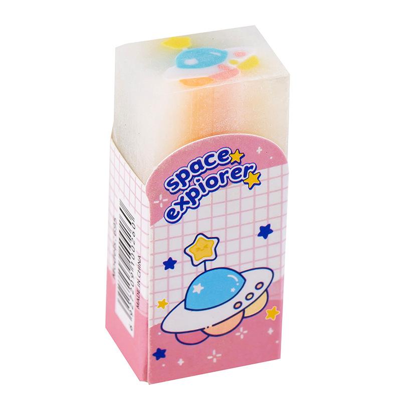 New Eraser Gift for Elementary School Students Astronaut Sandwich Exam Art Cute Cartoon Office & School Supplies Kawai Lovely