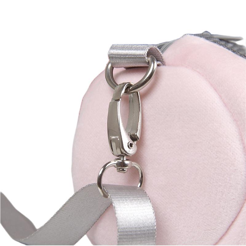 Winter Small Pet Backpack Hamster Carrier Bag Portable Cylinder Satchel Flyin Squirrel Travel Breathable Mesh Pouch Pet Supplies