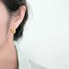 925 Sterling Silver Simple Geometric Circles Hoop Earrings for Women Female S925 Wedding Party Jewelry Gift Aretes De Mujer